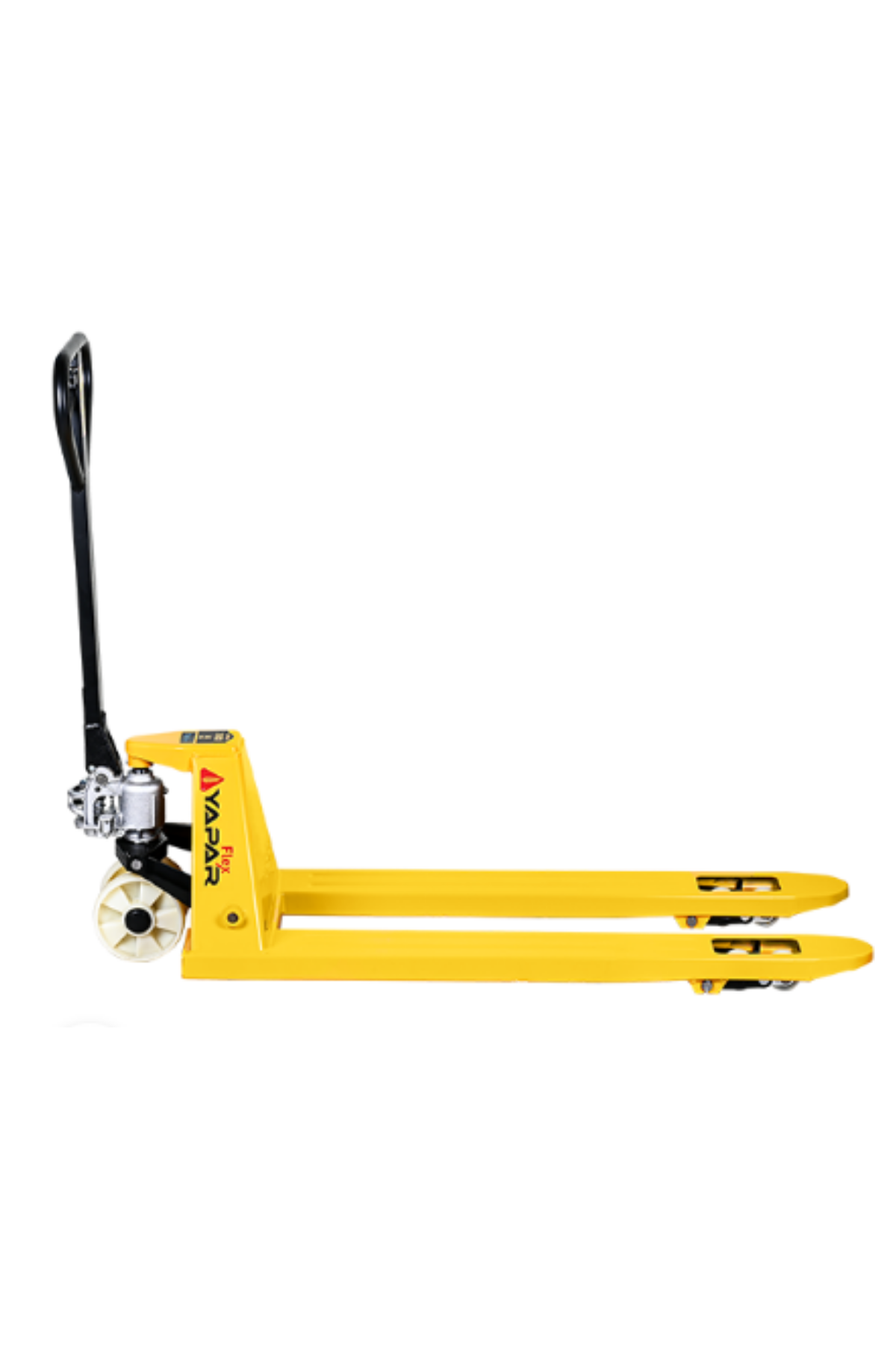 YAPAR TRANSPALET SARI FLEX PU BEYAZ TEKERLEK 2.5 TON