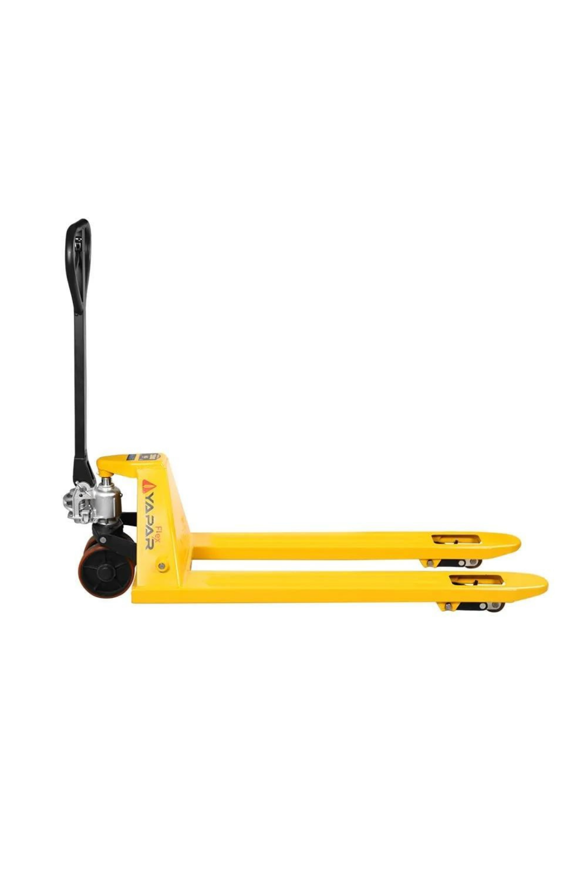 YAPAR TRANSPALET SARI FLEX PU KIRMIZI TEKERLEK 2.5 TON