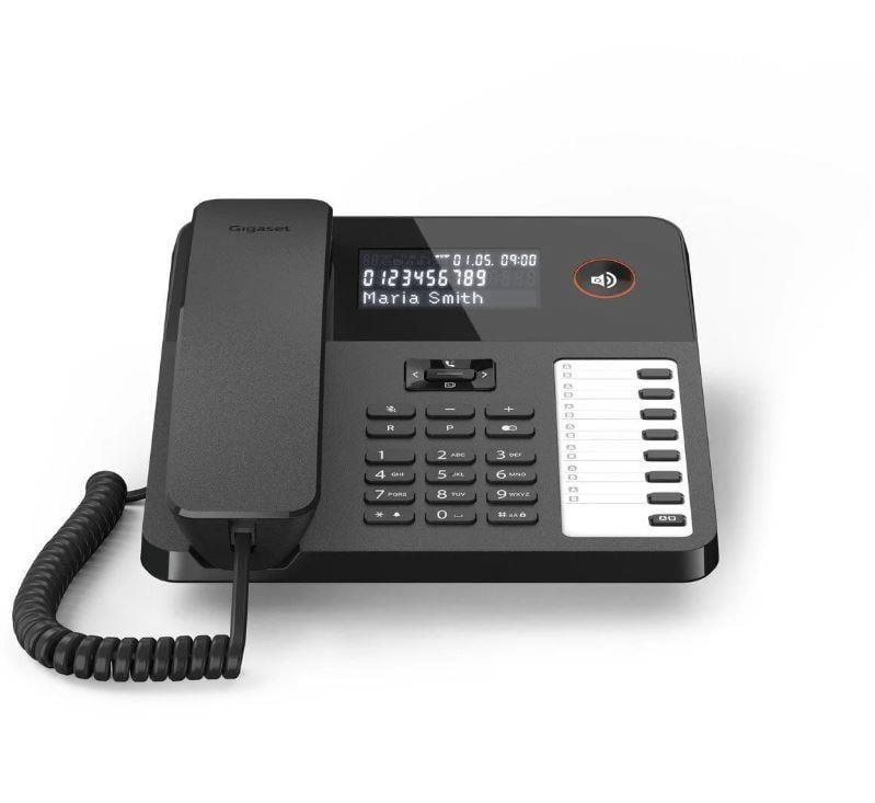 Gigaset Desk 600 Kablolu Masa Telefonu Siyah