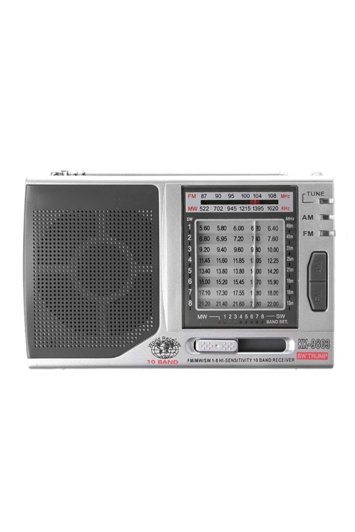 Kchibo Taşınabilir Pilli Cep Radyosu Deprem Çantası Radyosu Am Fm Mini Radyo KK-9803