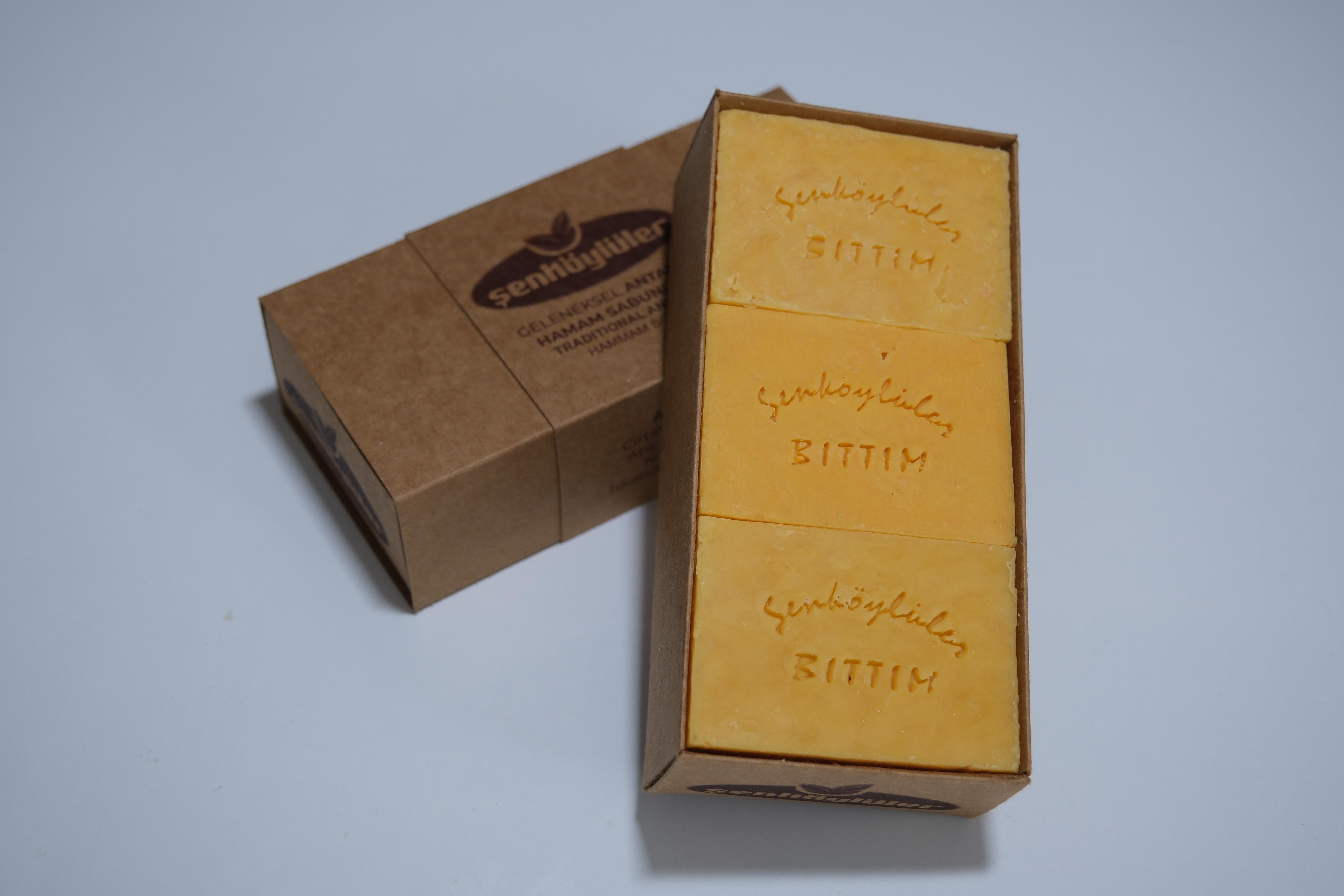 BITTIM HAMAM SABUNLARI -ÖZEL KUTU - 600 GR