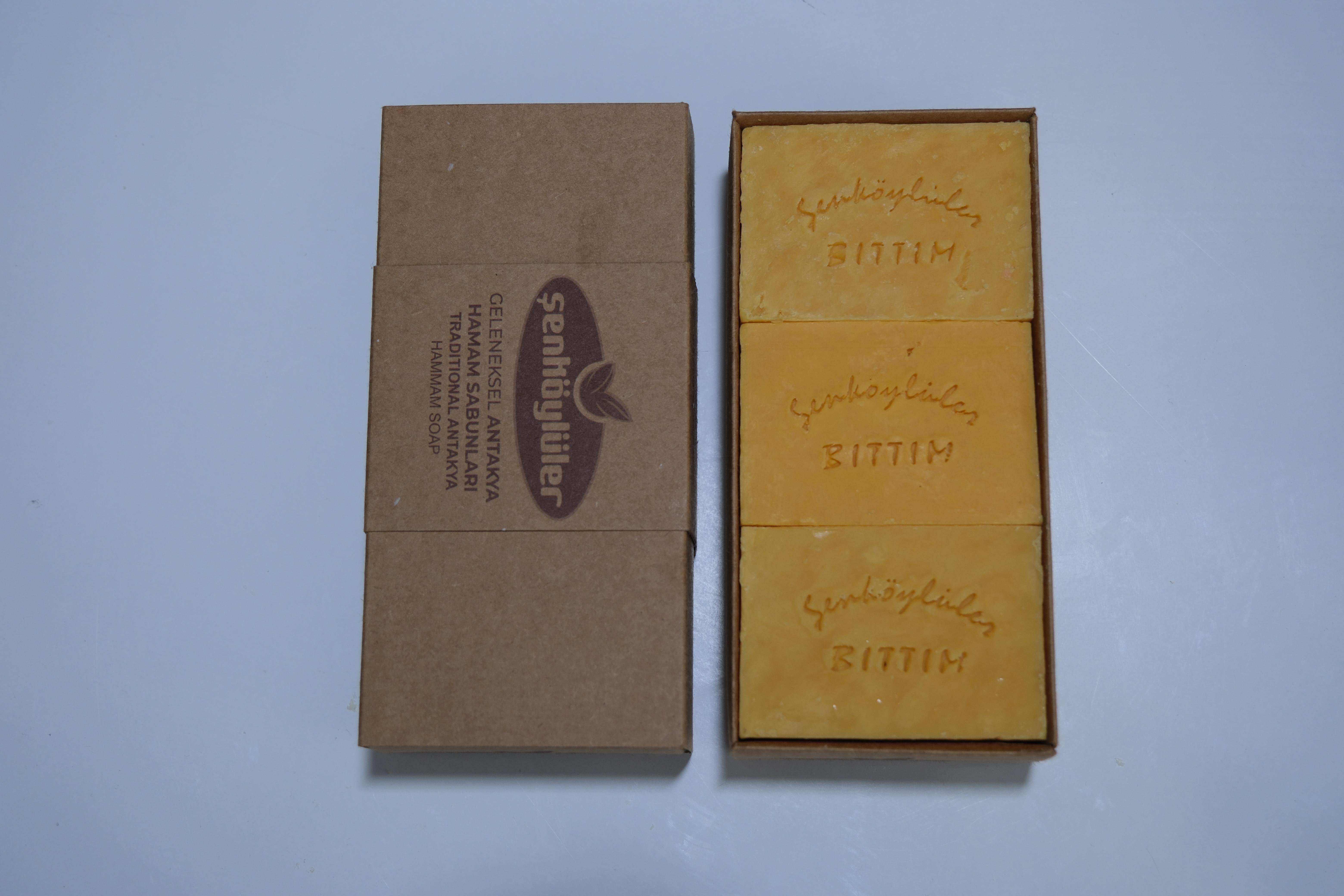 BITTIM HAMAM SABUNLARI -ÖZEL KUTU - 600 GR