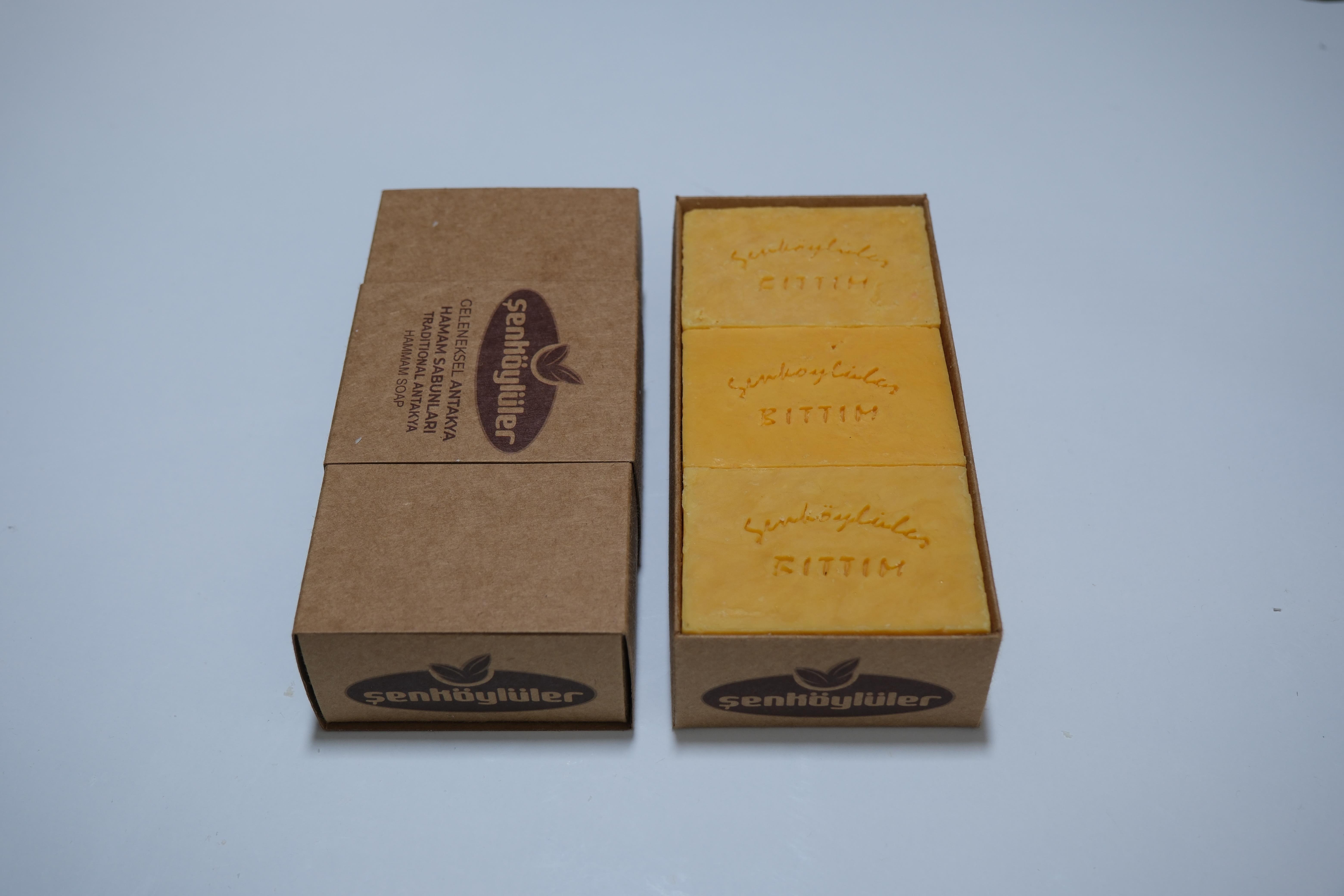 BITTIM HAMAM SABUNLARI -ÖZEL KUTU - 600 GR