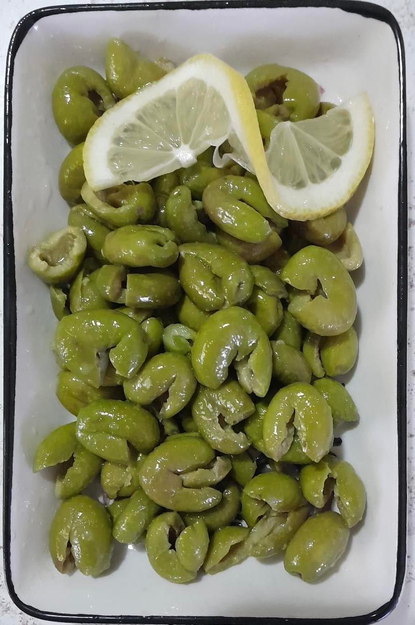 ÇEKİRDEKSİZ HAŞEBİ YEŞİL ZEYTİN - 1660gr BRÜT