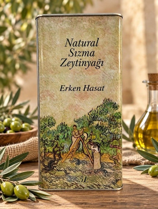 ERKEN HASAT ZEYTİNYAĞI 5 LT TENEKE