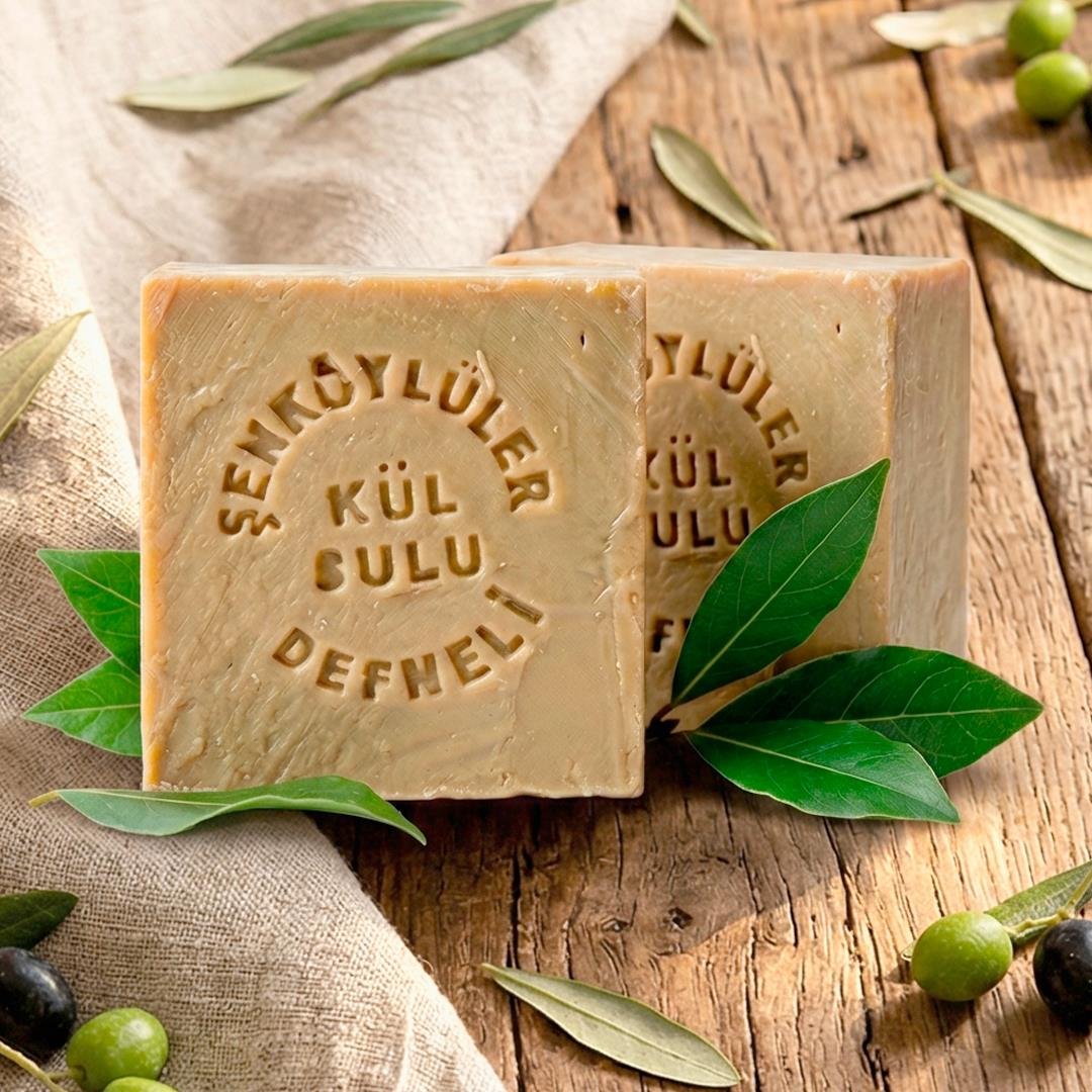 TARİHİ KÜL SUYU DEFNE SABUNU BEZ TORBADA 550GR