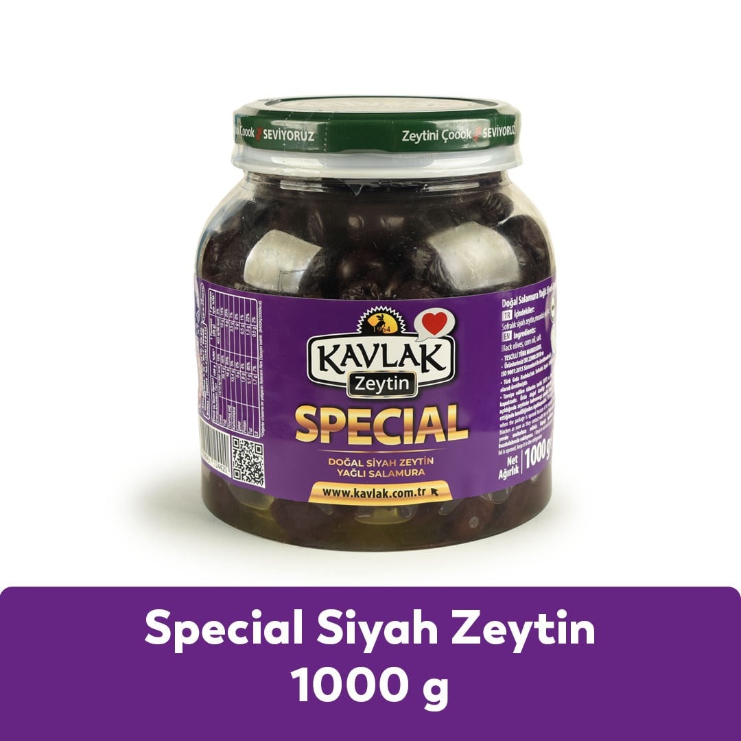 1 Kg Pet Special Gemlik Siyah Zeytin 3 AL 2 ÖDE
