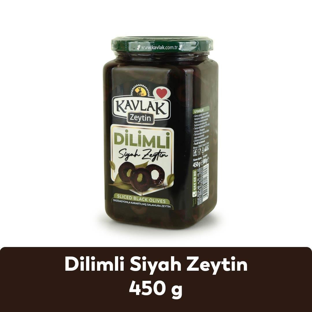 450 GR SİYAH DİLİMLİ ZEYTİN