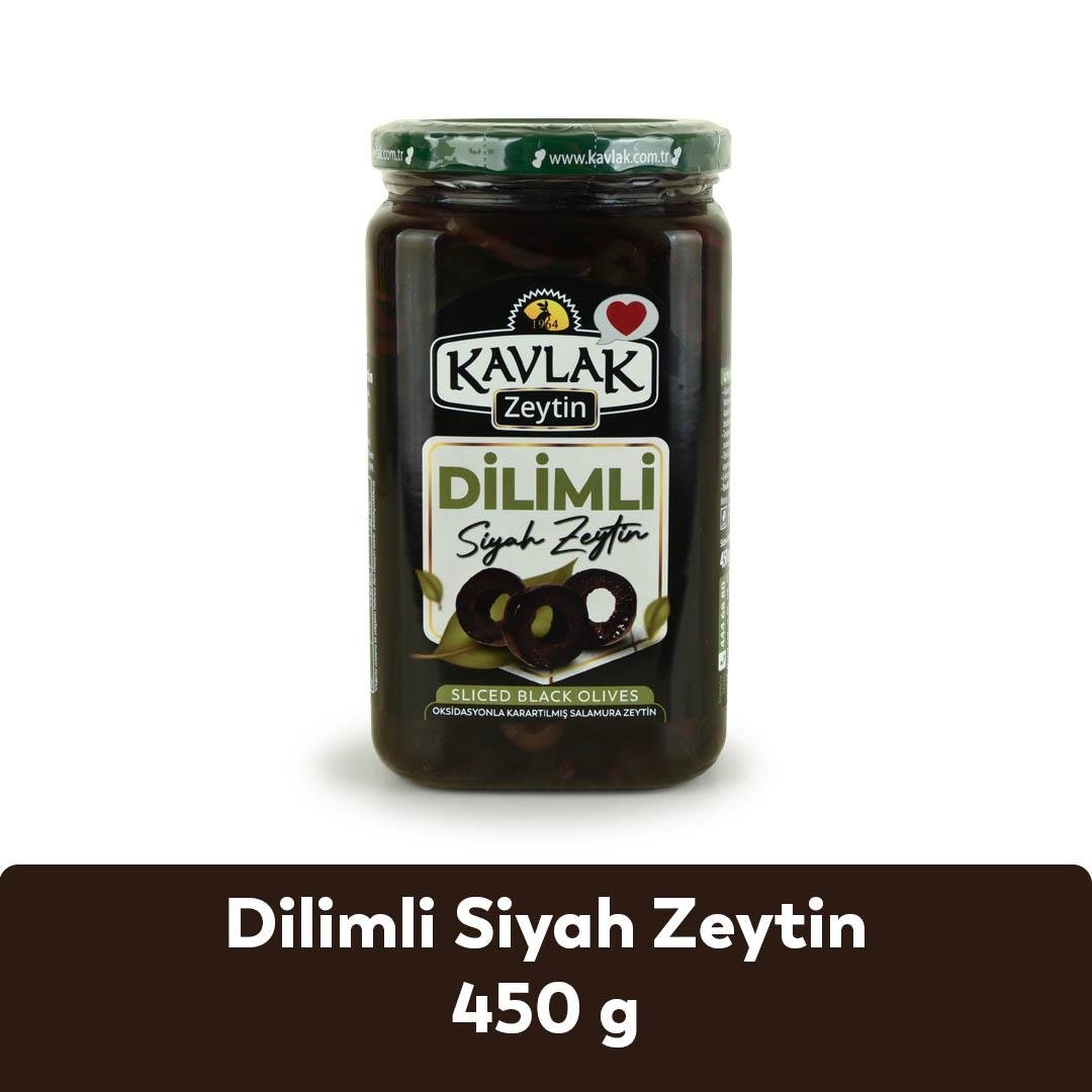 450 GR SİYAH DİLİMLİ ZEYTİN