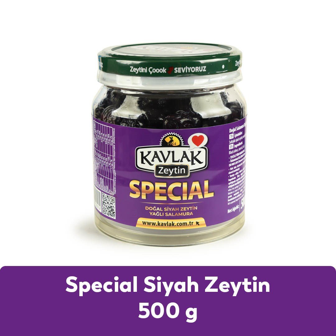 500 Gr Special Gemlik Siyah Zeytin 3 AL 2 ÖDE
