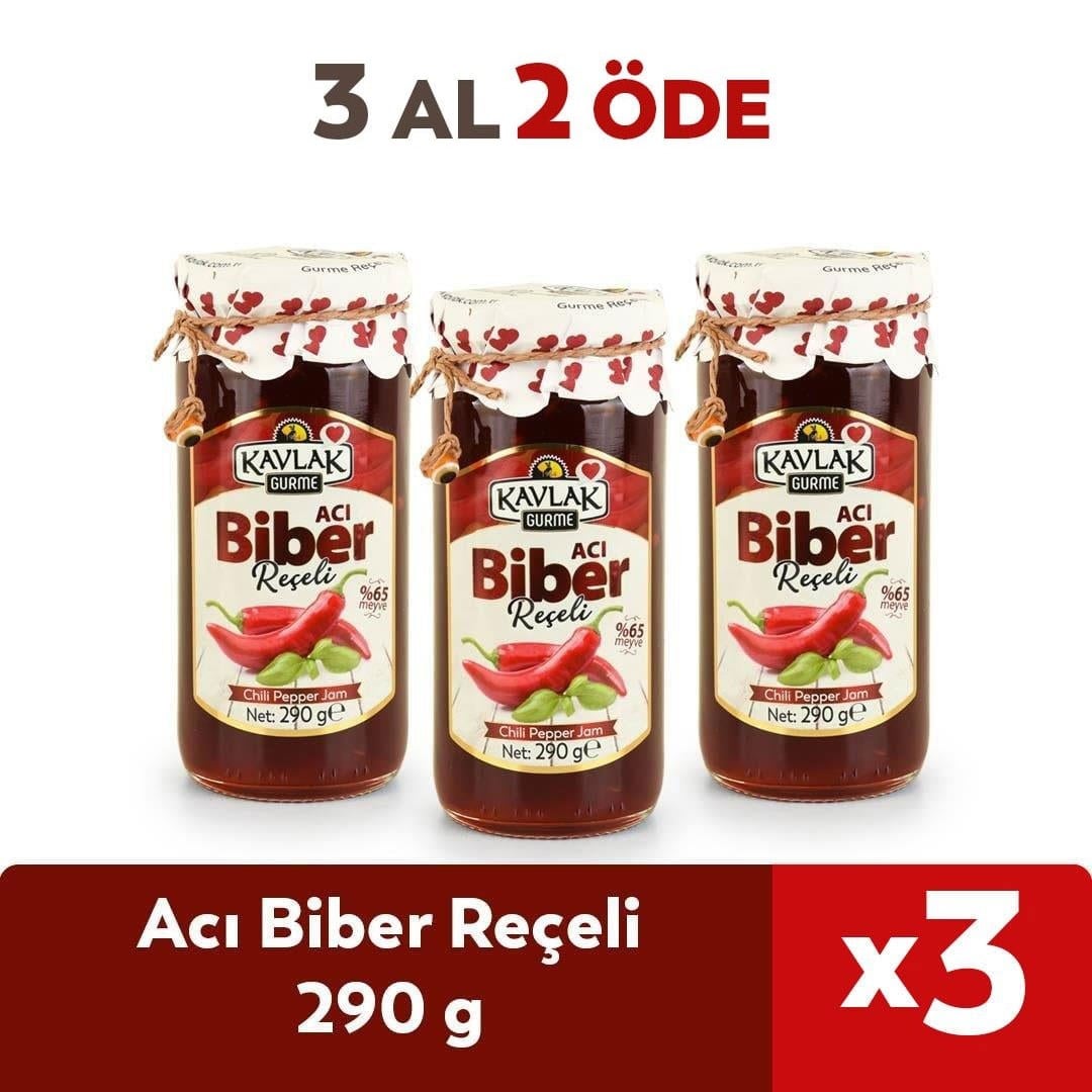 Acı Biber Reçeli 290 Gr Cam Kavanoz 3 Al 2 Öde