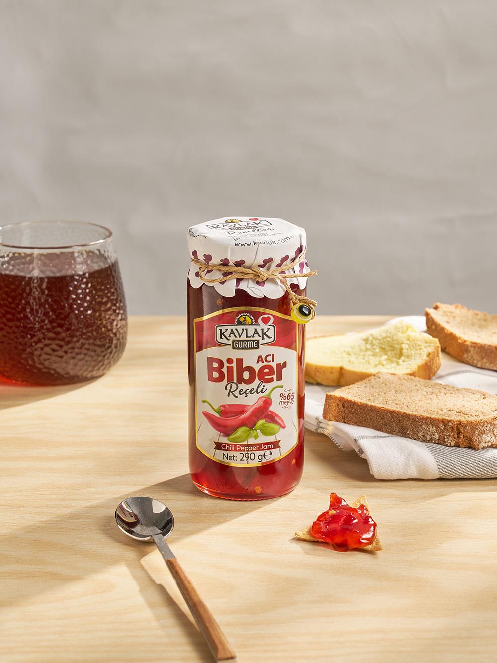 Acı Biber Reçeli 290 Gr Cam Kavanoz