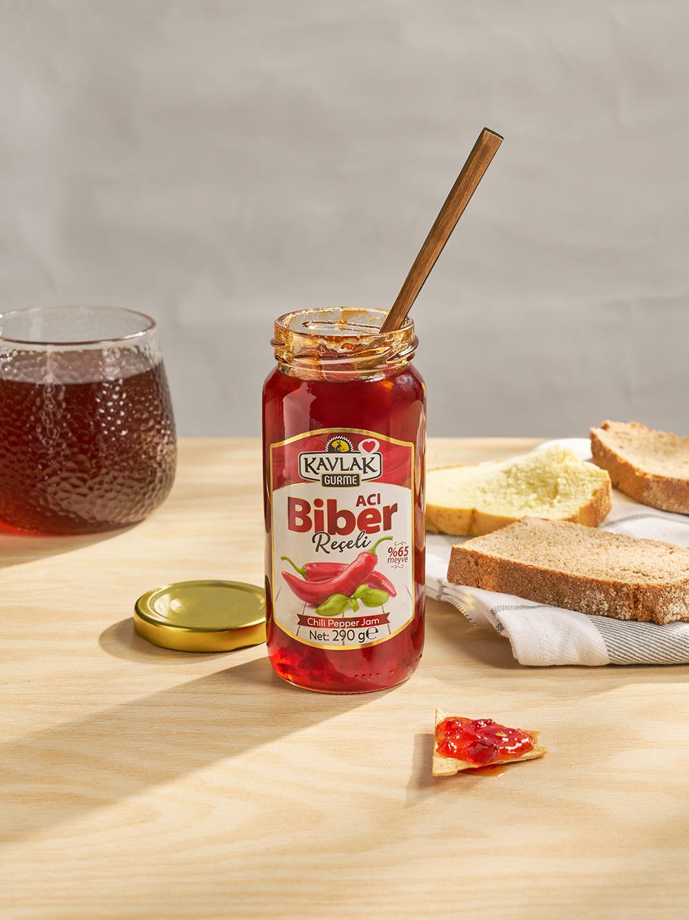 Acı Biber Reçeli 290 Gr Cam Kavanoz