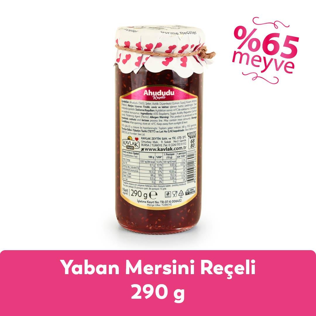 Ahududu Reçeli 290 Gr Cam Kavanoz