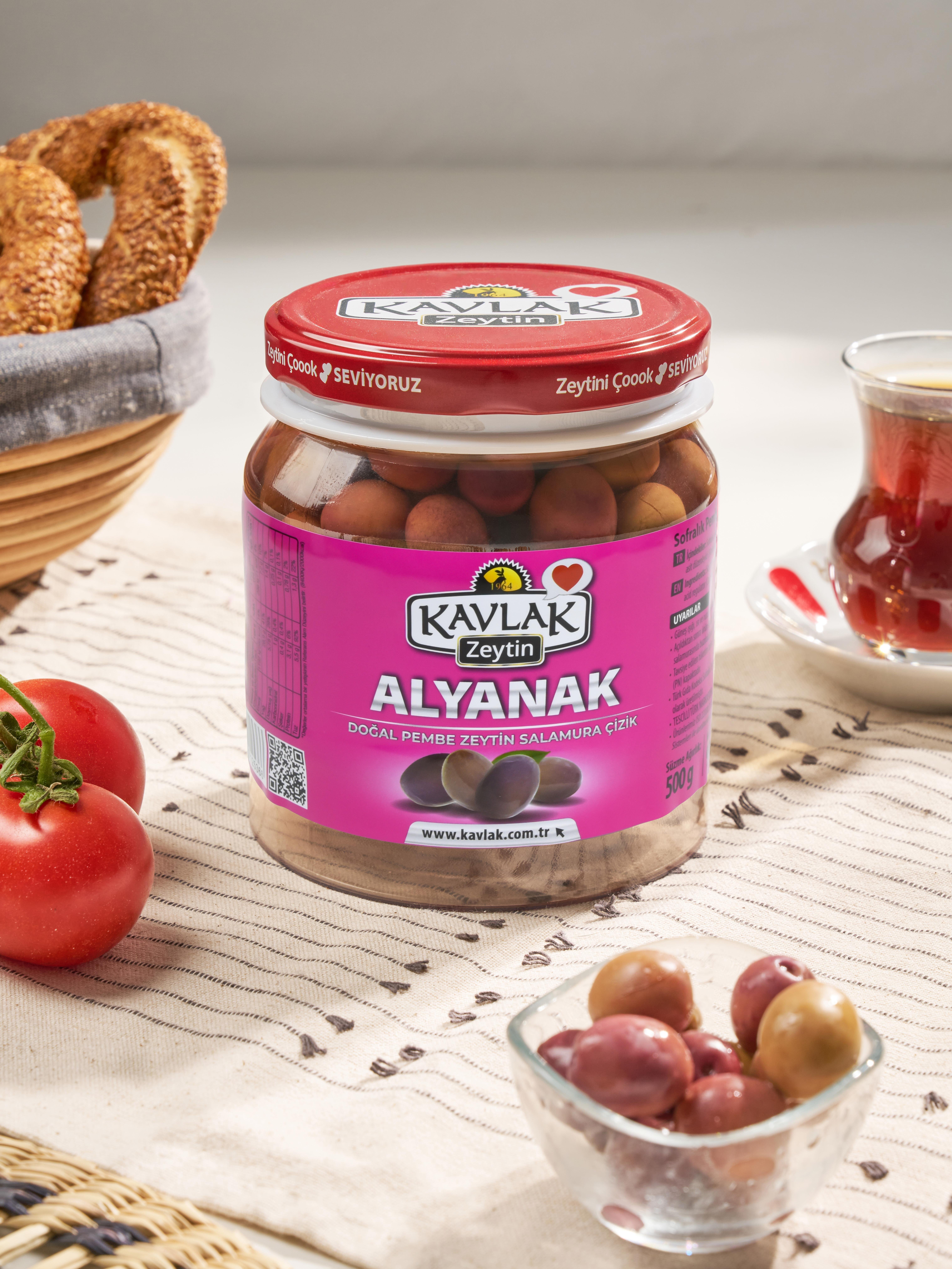 Alyanak Çizik Yeşil Zeytin 500 Gr