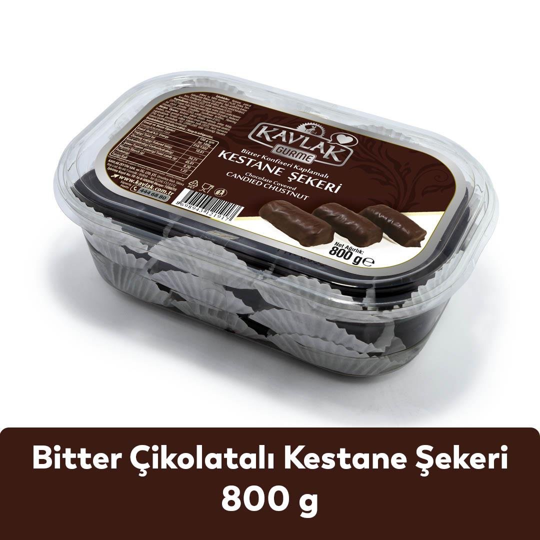 Bitter Çikolata Kestane Şekeri 800 Gr