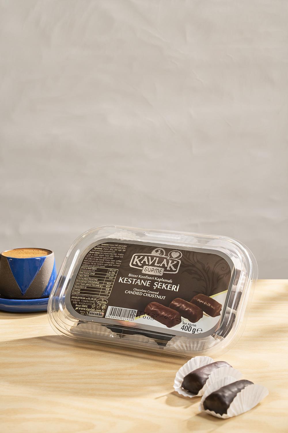 Bitter Çikolatalı Kestane Şekeri 400 gr