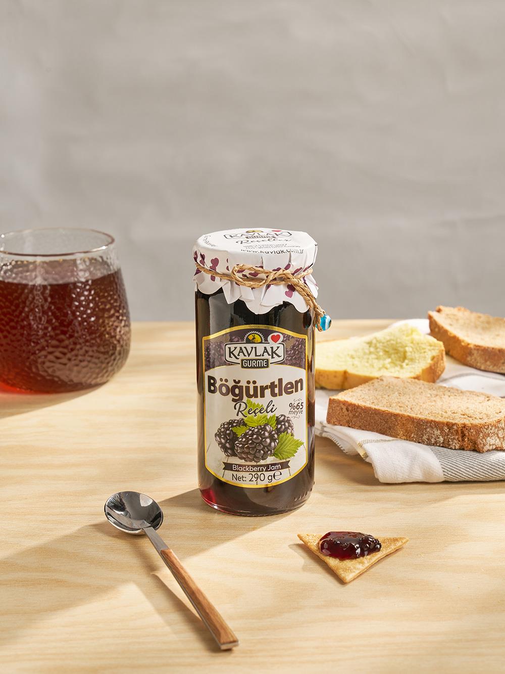 Böğürtlen Reçeli 290 Gr Cam Kavanoz