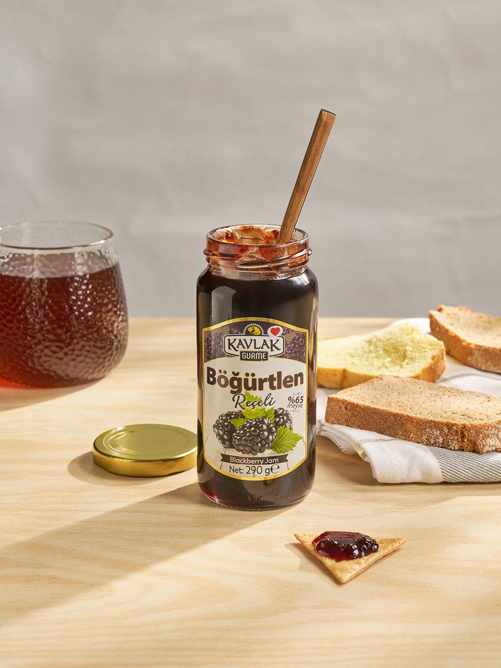Böğürtlen Reçeli 290 Gr Cam Kavanoz