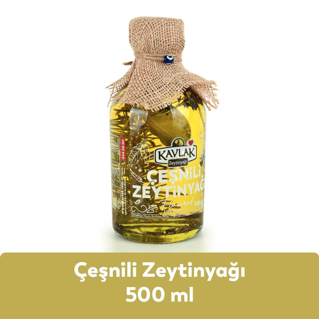 Çeşnili Zeytinyağı 500 Ml