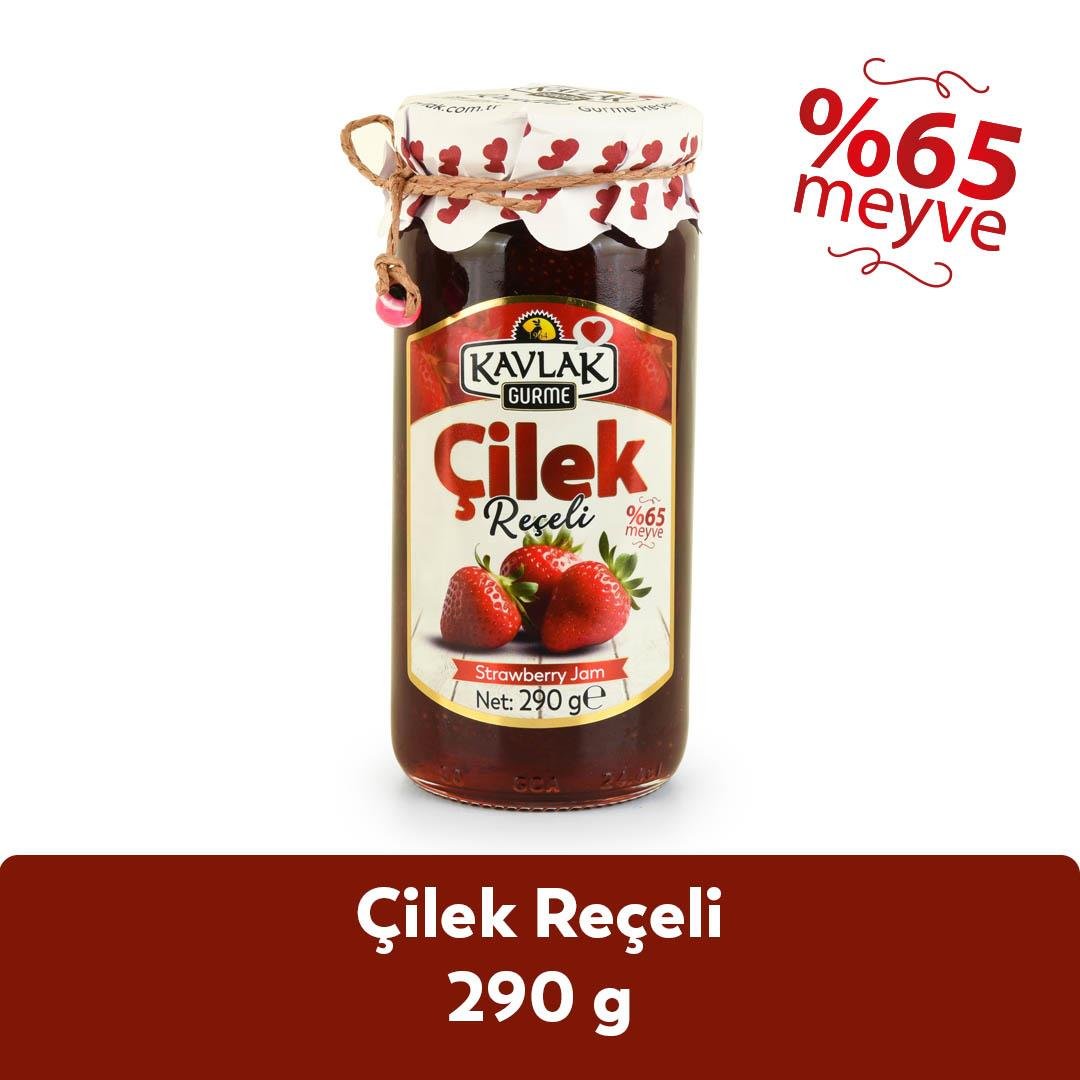 Çilek Reçeli 290 Gr Cam Kavanoz