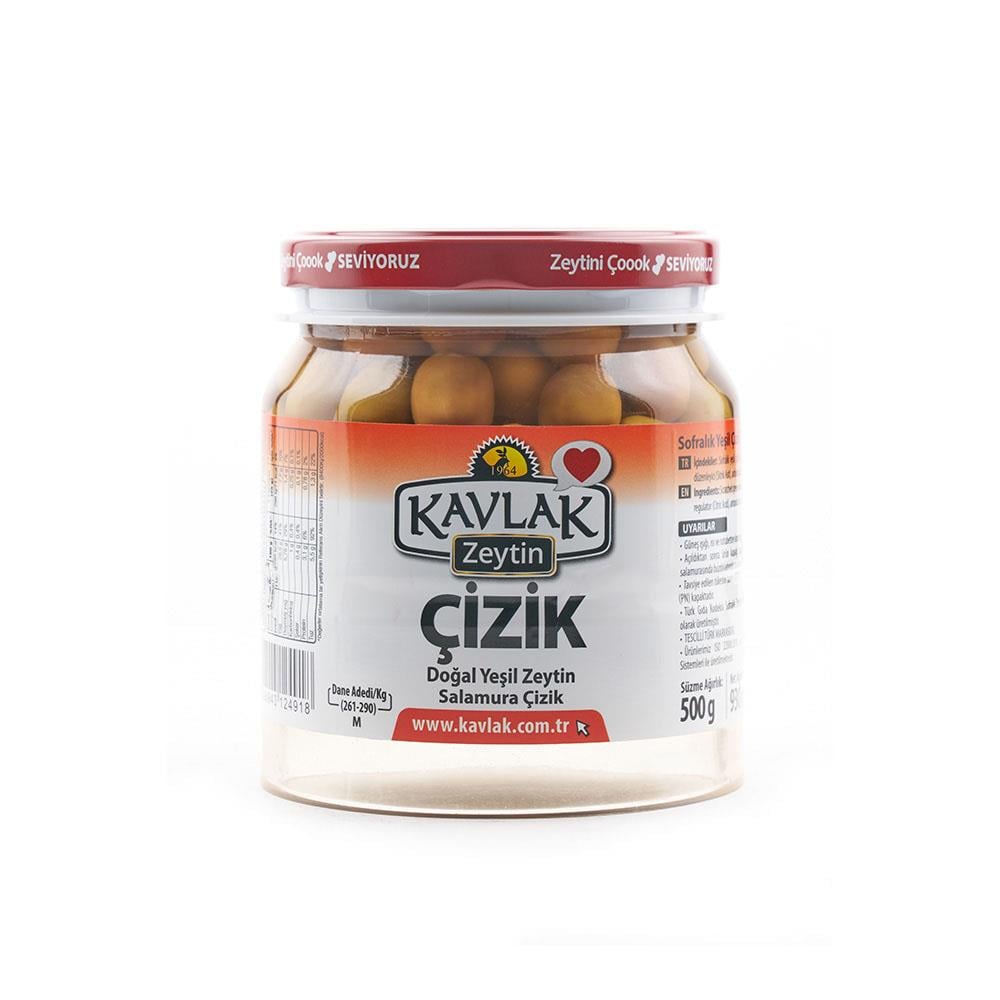 Çizik Yeşil Zeytin 500 Gr