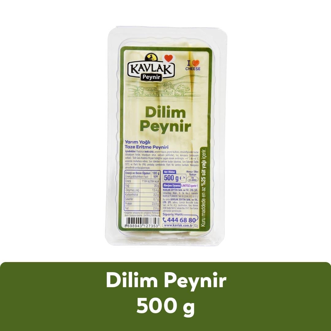 Dilim Peynir 500 gr