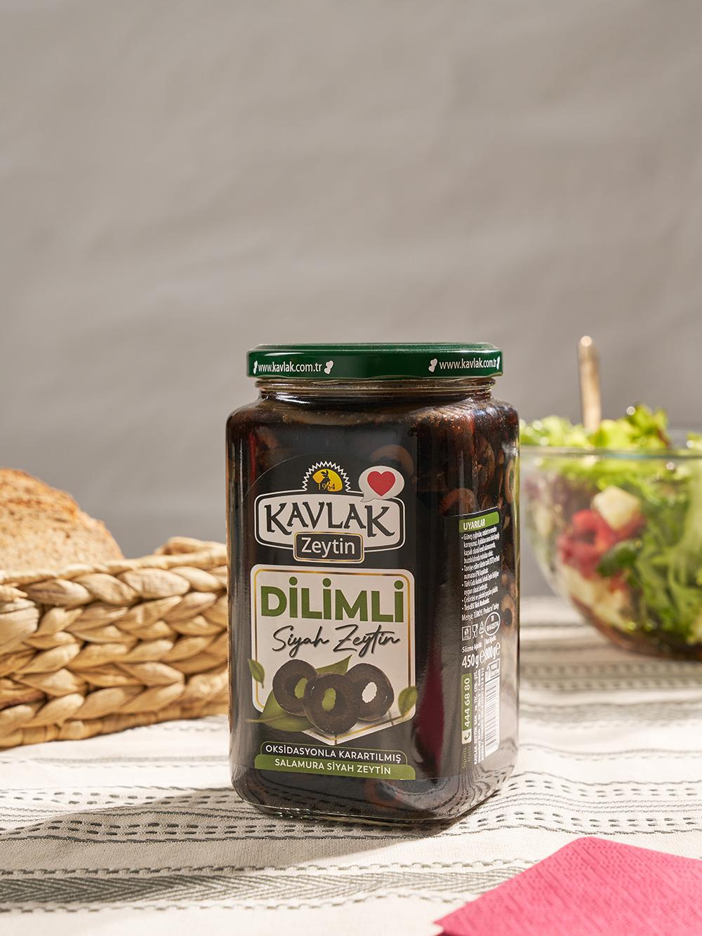 Dilimli Siyah Zeytin 450 gr