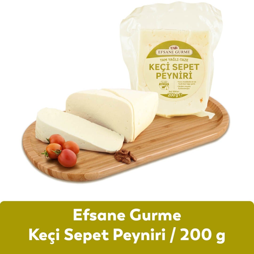 Efsane Gurme Keçi Sepet Peyniri 200 GR
