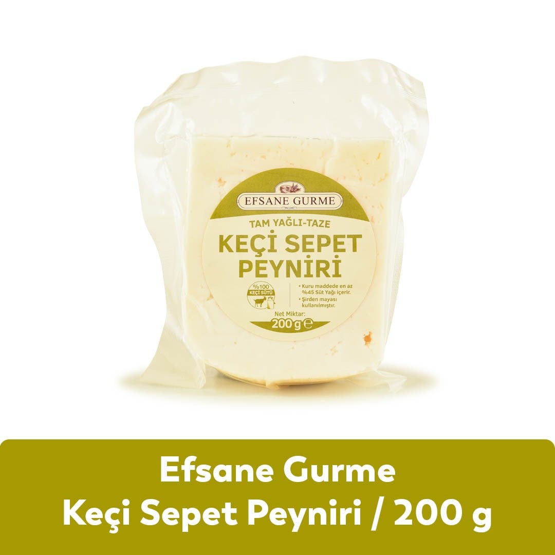 Efsane Gurme Keçi Sepet Peyniri 200 GR