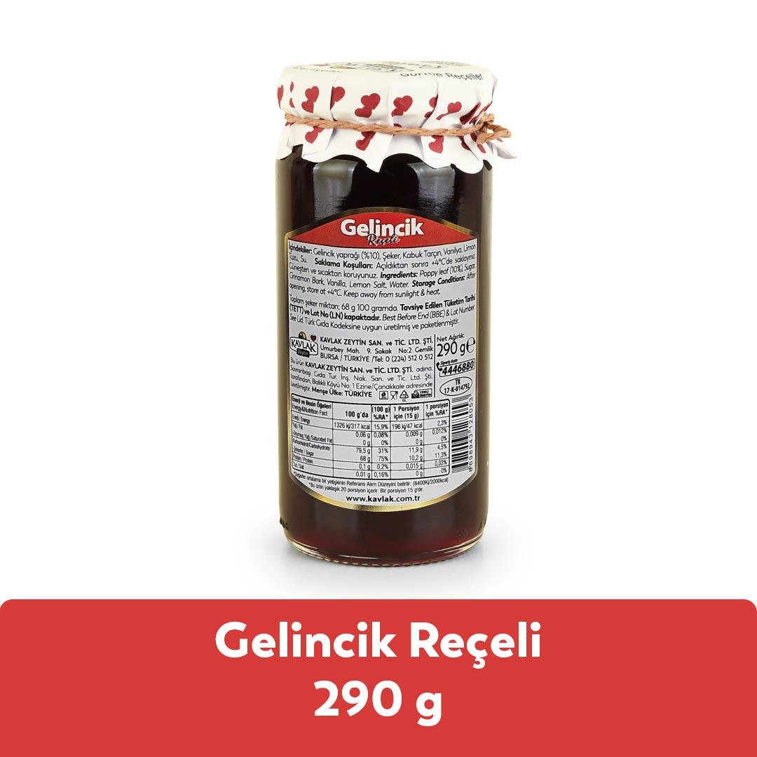 Gelincik Reçeli 290 gr Cam Kavanoz