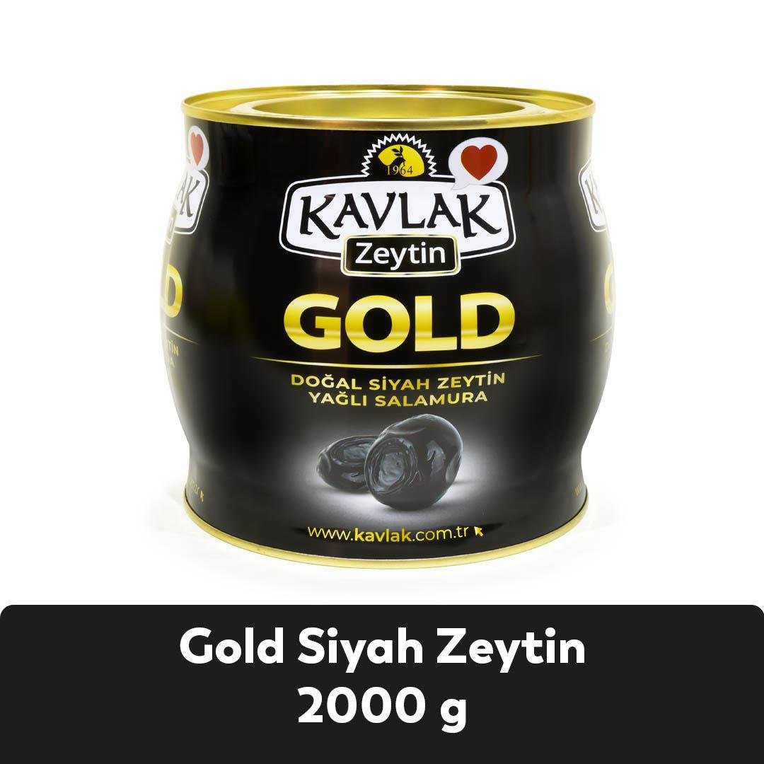 Gold Gemlik Siyah Zeytin 2 kg (brüt)