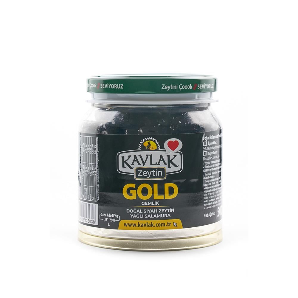 Gold Siyah Zeytin 500 Gr