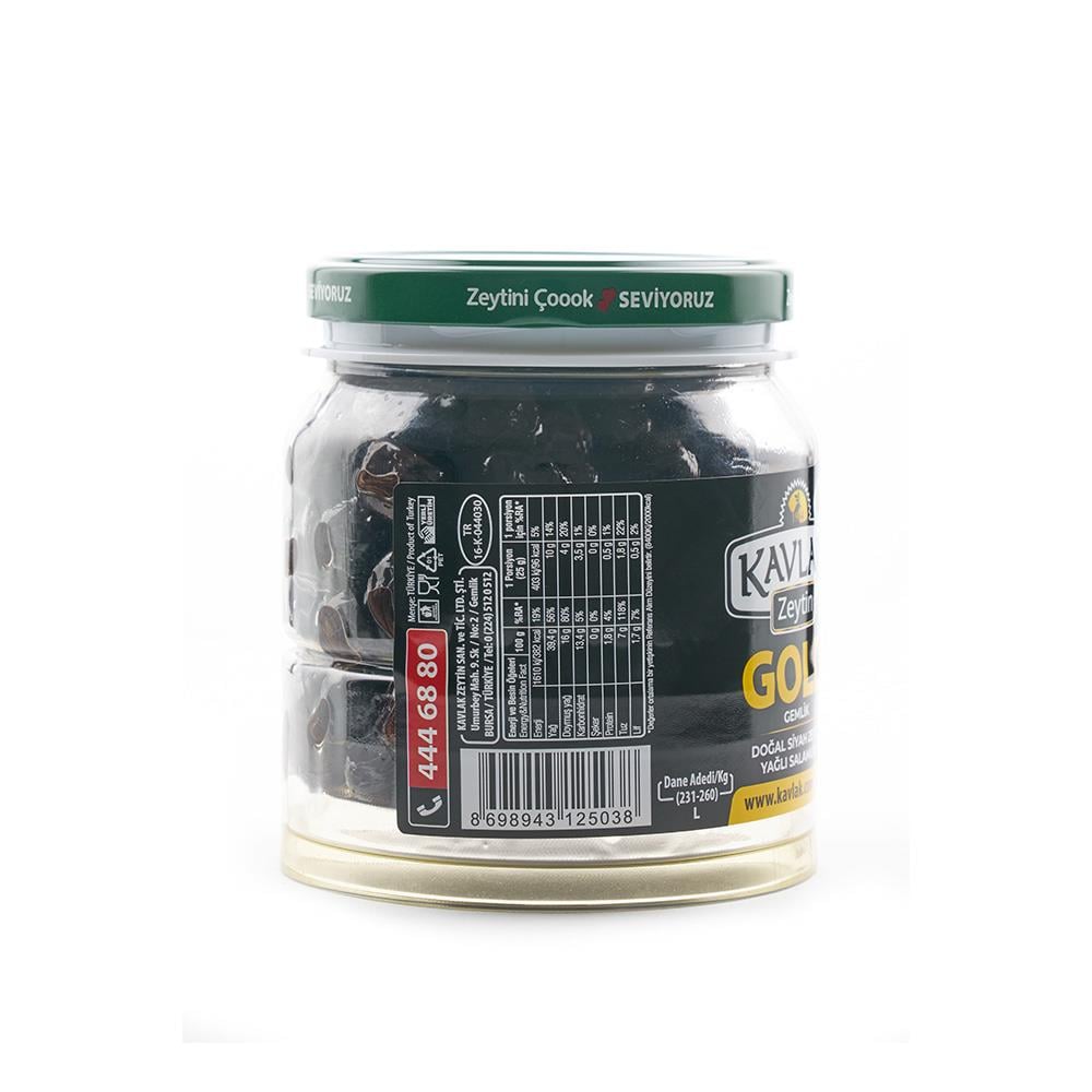 Gold Siyah Zeytin 500 Gr
