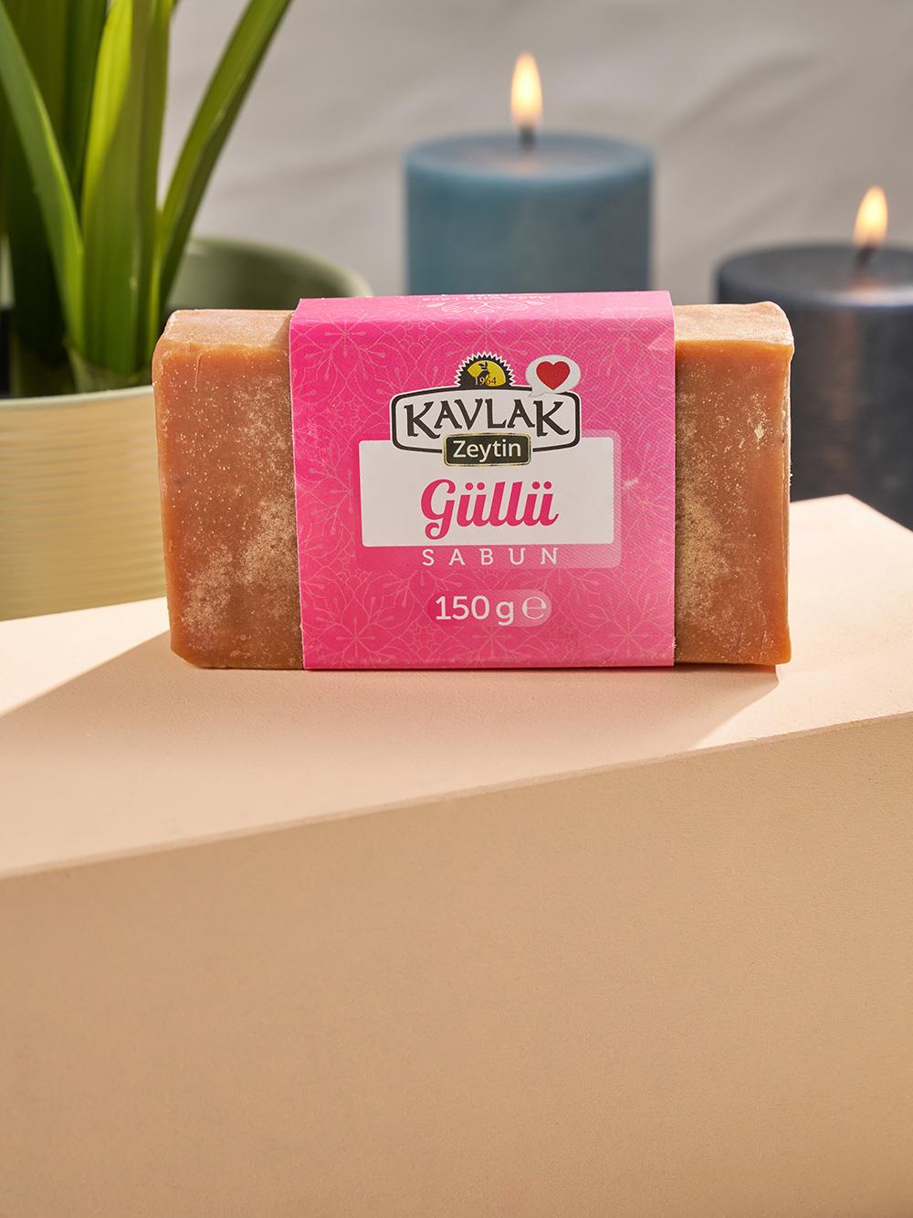 Güllü El Yapımı Sabun 150 gr