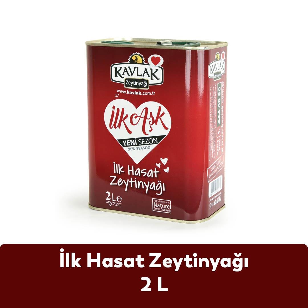 İlk Hasat Soğuk Sıkım Zeytinyağı 2 lt