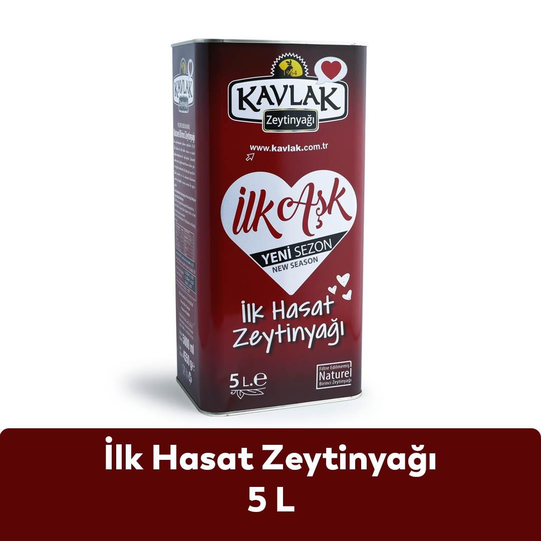 İlk Hasat Soğuk Sıkım Zeytinyağı 5 lt