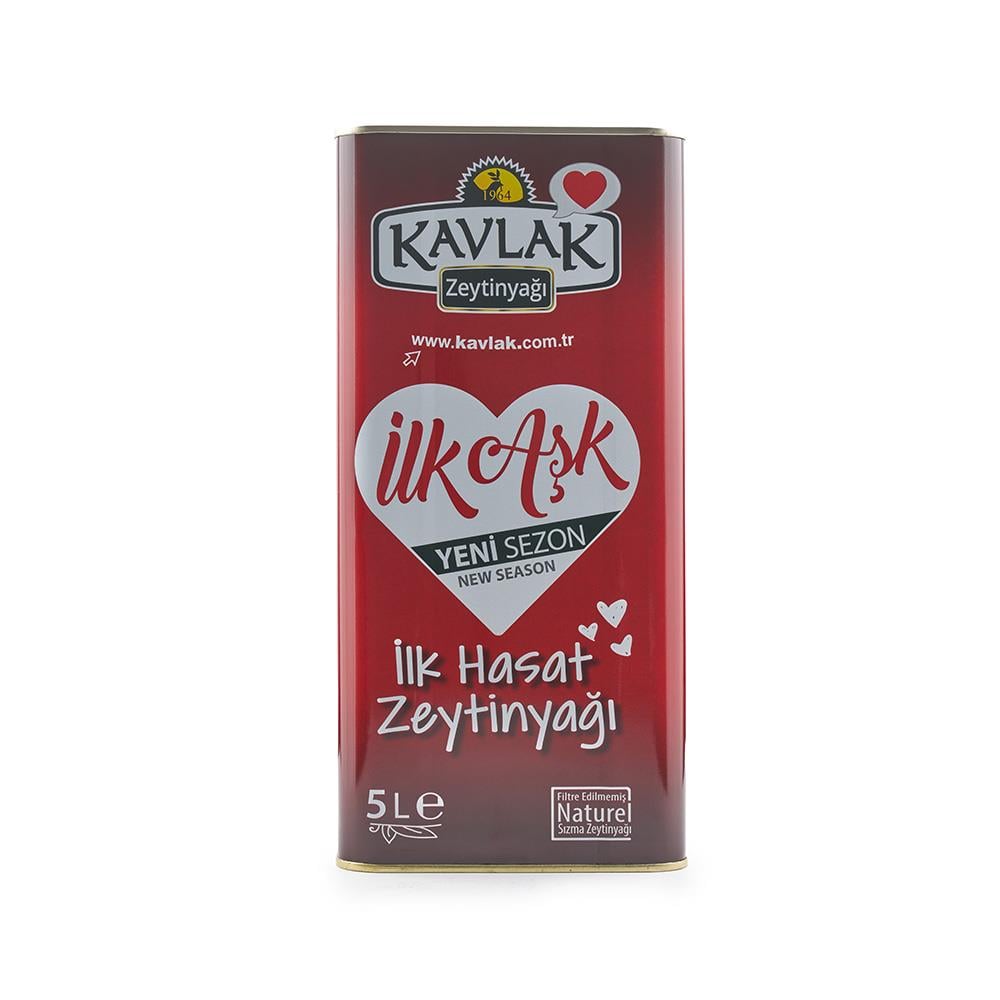 İlk Hasat Soğuk Sıkım Zeytinyağı 5 lt