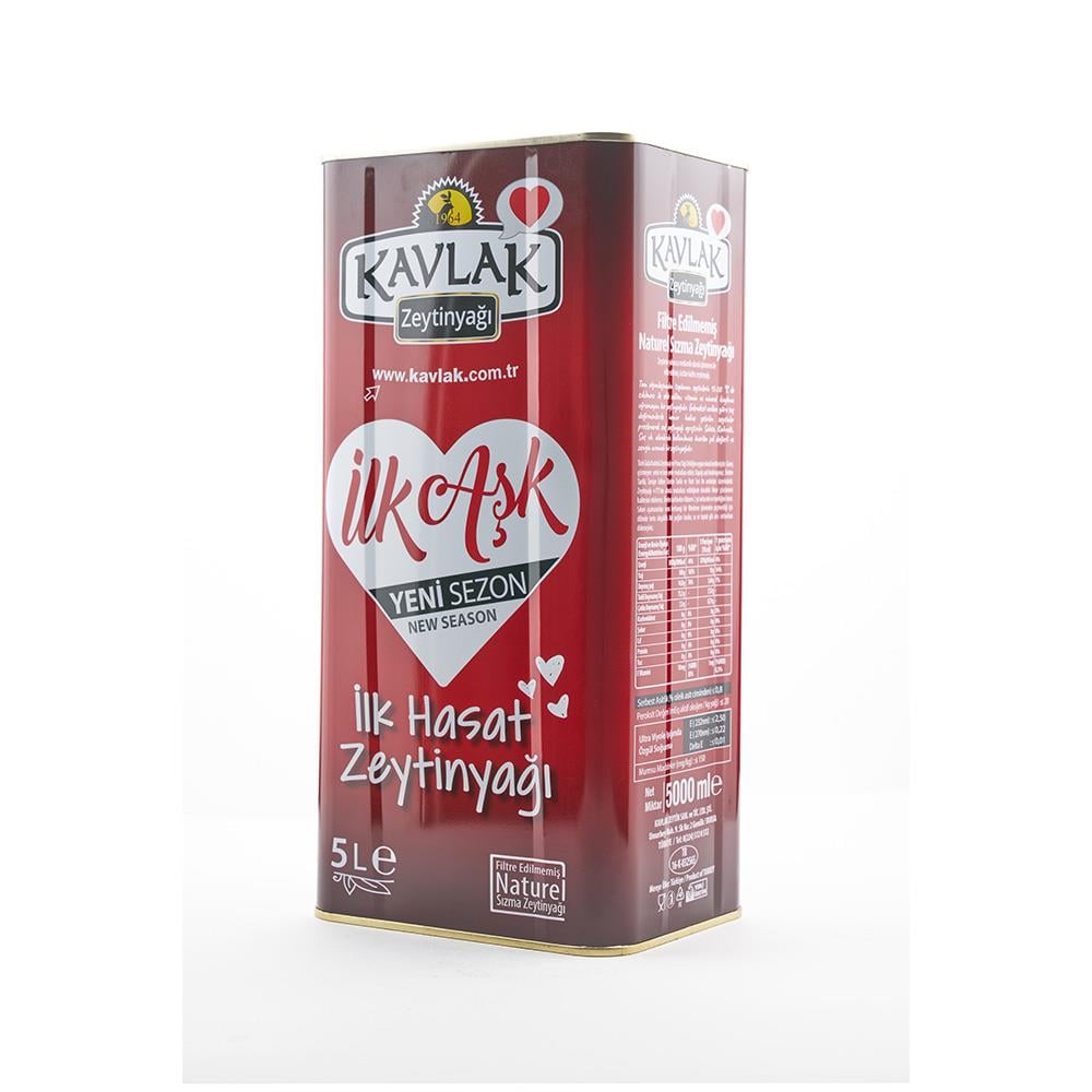 İlk Hasat Soğuk Sıkım Zeytinyağı 5 lt