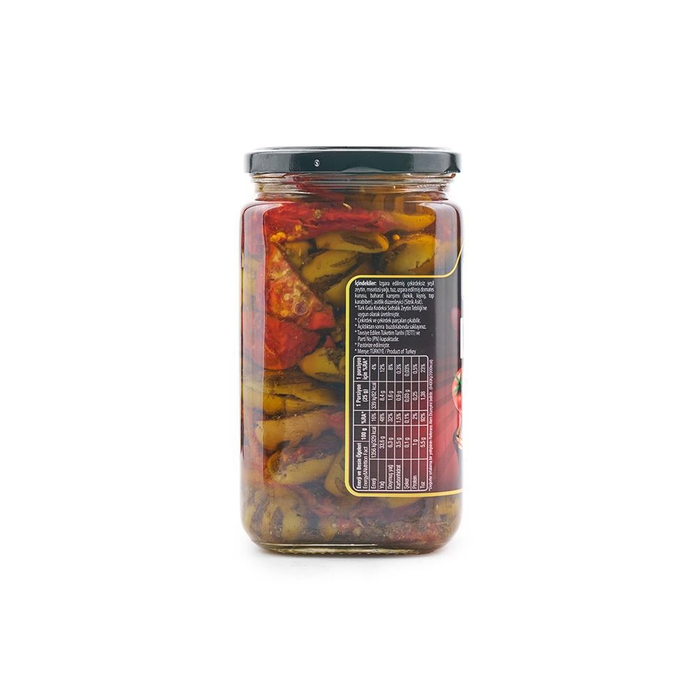 Izgara Mix Yeşil Zeytin 750 Gr