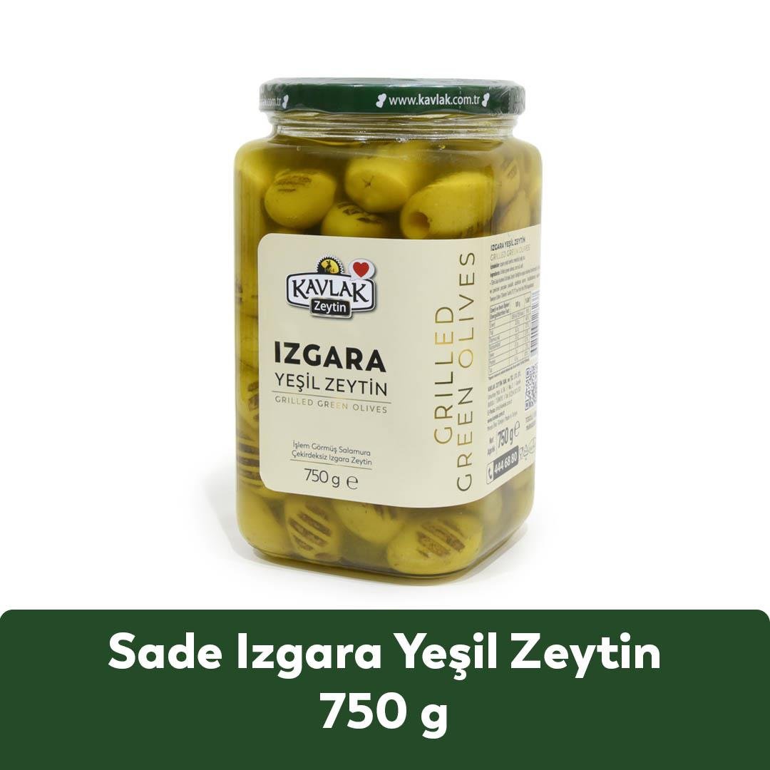 IZGARA YEŞİL ZEYTİN BAHARATSIZ 750 GR