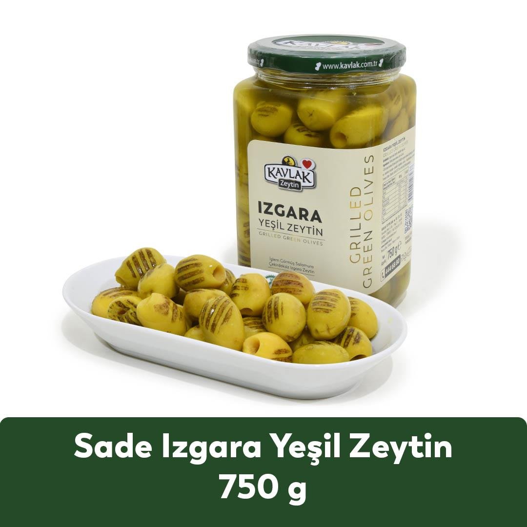 IZGARA YEŞİL ZEYTİN BAHARATSIZ 750 GR