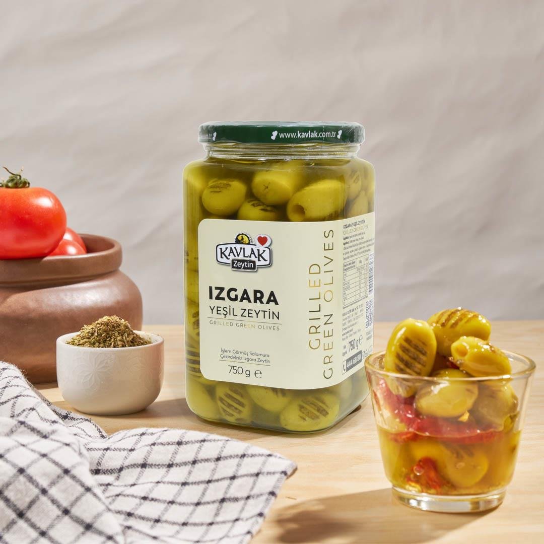 IZGARA YEŞİL ZEYTİN BAHARATSIZ 750 GR