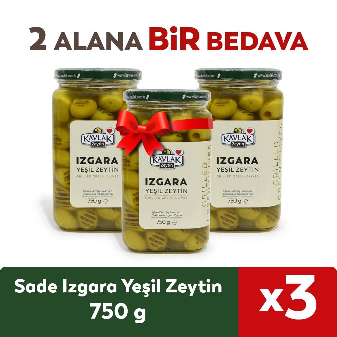 Izgara Zeytin Baharatsız 2 Alana 1 Bedava