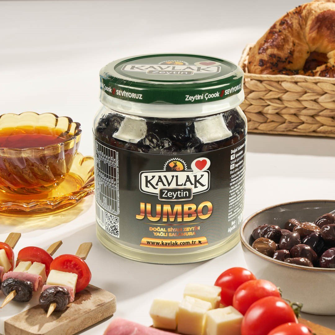 Jumbo Siyah Zeytin 500 Gr