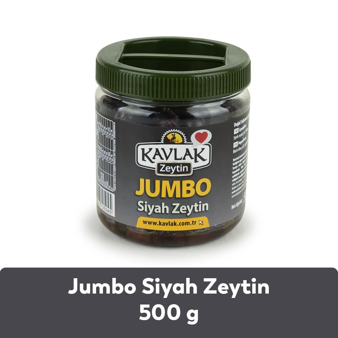 Jumbo Siyah Zeytin 500 Gr
