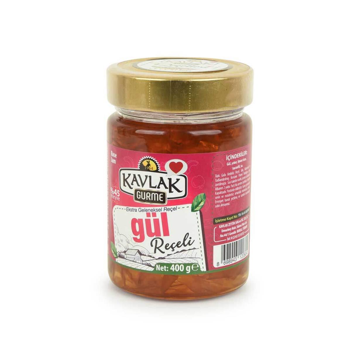 Kavlak Gül Reçeli 400 Gr