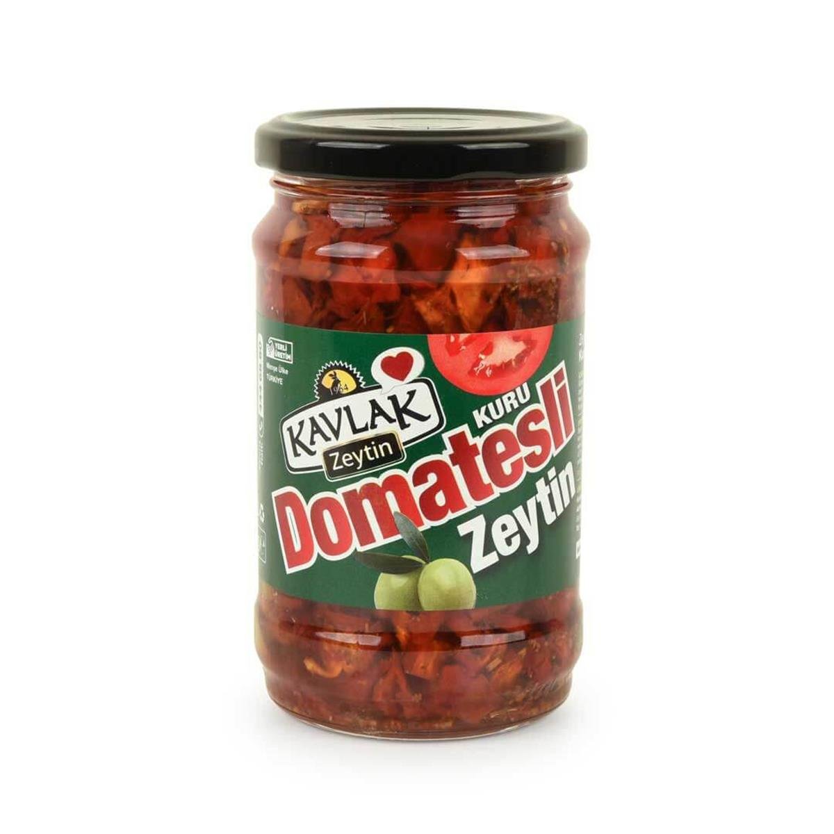 Kavlak Kuru Domatesli Yeşil Zeytin 285 Gr