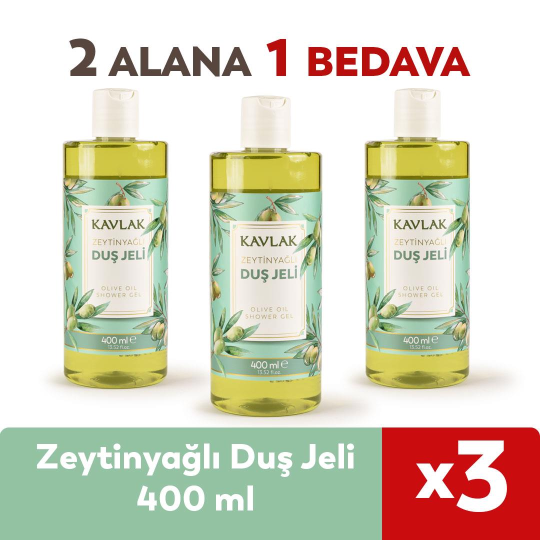 Kavlak Zeytinyağlı Duş Jeli 400 Ml 2 Alana 1 Bedava
