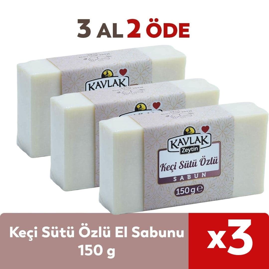 Keçi Sütlü El Yapımı Sabun 150 gr 3 Al 2 Öde